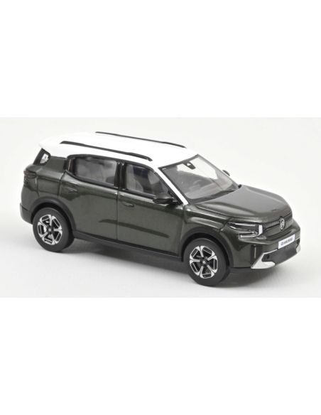 NOREV NV155342 CITROËN C3 AIRCROSS 2025 MONTANA GREEN & WHITE ROOF 1:43 Modellino
