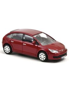 NOREV NV155496 CITROËN C4 BERLINE 2004 RED 1:87 Modellino