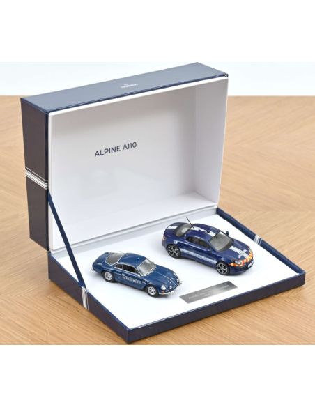 NOREV NV517880 GIFT BOX ALPINE A110 GENDARMERIE 2022 1:43 Modellino