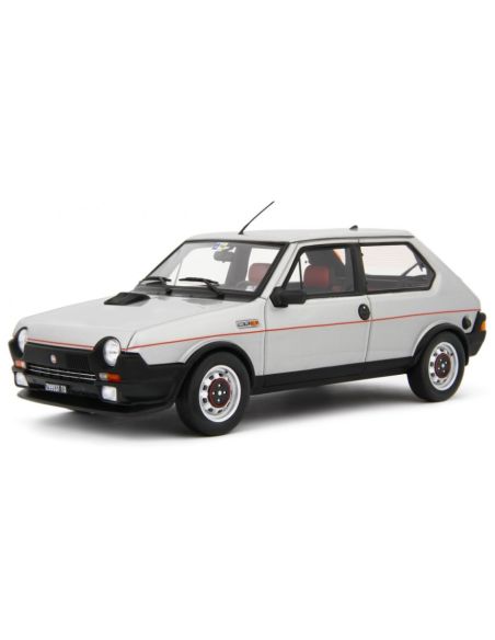 LAUDO RACING LM186C FIAT RITMO 185 T.C.1981 SILVER 1:18 Modellino