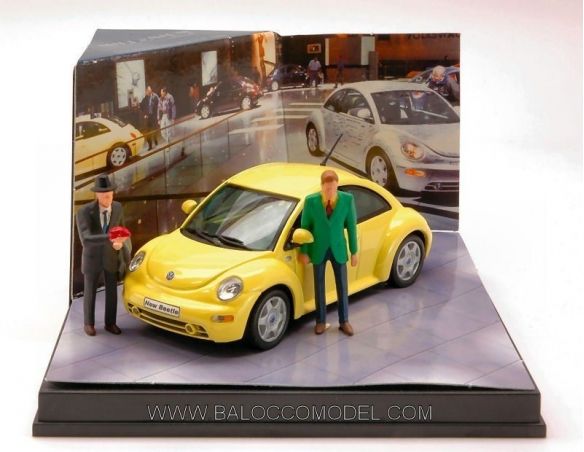 Vitesse VE1755 VLM024 VW NEW BEETLE 1999 YELL.1:43 Modellino