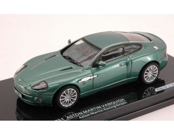 Vitesse VE20751 ASTON MARTIN VANQUISH 2001 RACING GREEN 1:43 Auto Stradali