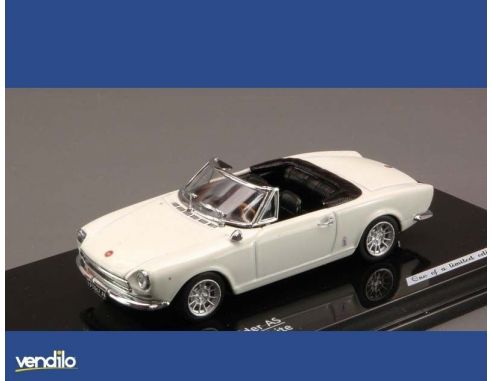 Vitesse VE24613 FIAT 124 SPIDER AS 1400 1967 WHITE 1:43 Modellino