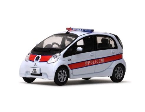 Vitesse VE29289 MITSUBISHI i MIEV HONG KONG POLICE 1:43 Modellino