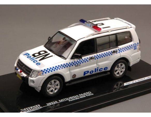 Vitesse VE29324 MITSUBISHI PAJERO AUSTRALIAN POLICE 1:43 Forze dell'Ordine