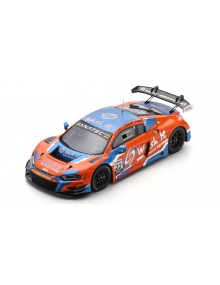 SPARK MODEL AS073 AUDI R8 GT3 N.22 3rd 12 H BATHURST 2024 TALBOT-HAASE-VAN DER LINDE 1:43 Modellino
