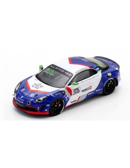 SPARK MODEL SF329 ALPINE A110 CUP N.38 ELF CUP SERIES 2024 CHARLES ROUSSANNE 1:43 Modellino