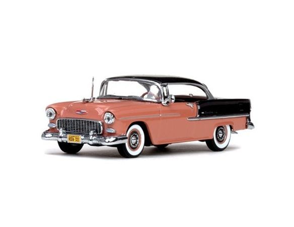 Vitesse VE36321 CHEVROLET BEL AIR HARD TOP 1955 CORAL/SHADOW GRAY 1:43 Modellino