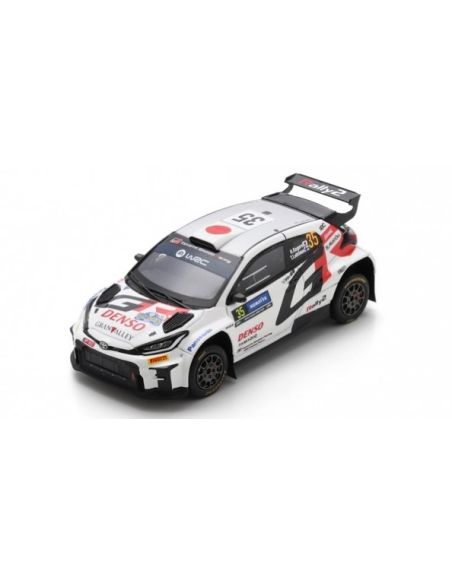 SPARK MODEL S6869 TOYOTA YARIS N.35 RALLY SWEDEN 2024 H.KOGURE-T.LUHTINEN 1:43 Modellino