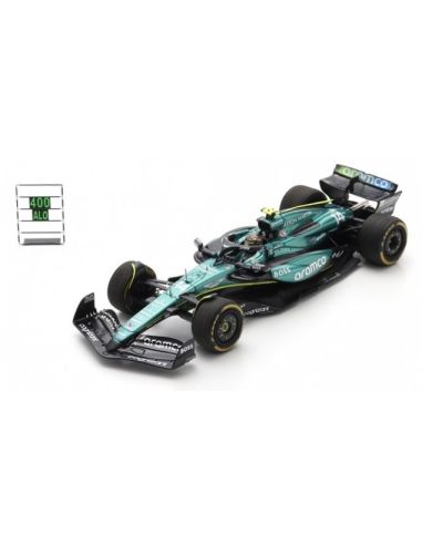 SPARK MODEL S9553 ASTON MARTIN AMR24 N.14 MEXICO GP 2024 FERNANDO ALONSO SPECIAL PIT 1:43 Modellino