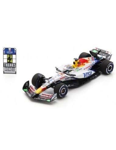 SPARK MODEL S9574 RACING BULL VCARB 02 N.6 8th JAPAN GP 2025 ISACK HADJAR W/PIT BOARD 1:43 Modellino