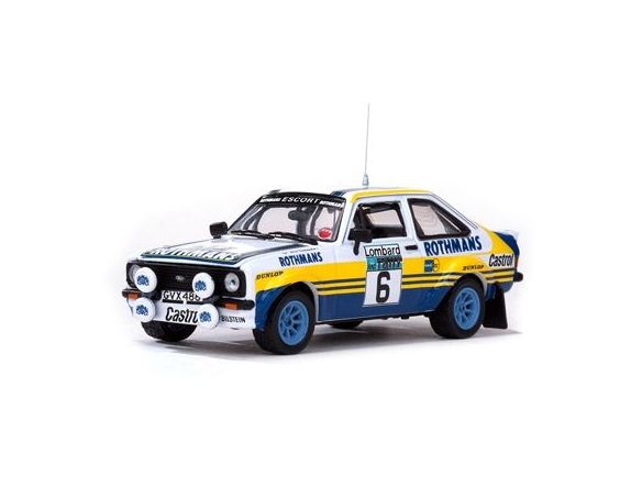 Vitesse VE42372 FORD ESCORT RS 1800 N.6 4th LOMBARD RAC RALLY VATANEN/ARI 1:43 Modellino