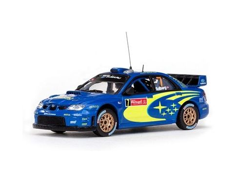 Vitesse VE43136 SUBARU IMPREZA N.7 2nd PORTUGAL 2007 SOLBERG/MILLS 1:43 Modellino