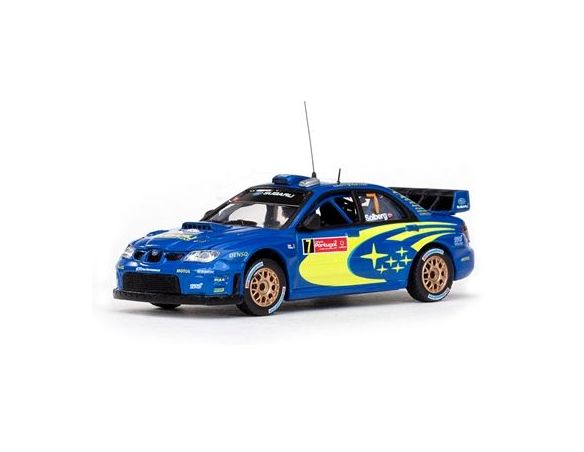 Vitesse VE43136 SUBARU IMPREZA N.7 2nd PORTUGAL 2007 SOLBERG/MILLS 1:43 Modellino
