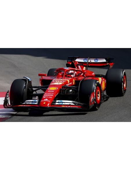 LOOKSMART LS18F1063 FERRARI SF-24 N.16 WINN.MONACO GP 2024 C.LECLERC 1:18 Modellino