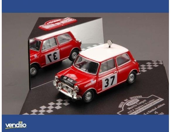 Vitesse VE43330 MORRIS COOPER N.37 WINNER M.CARLO 1964 1:43 Modellino