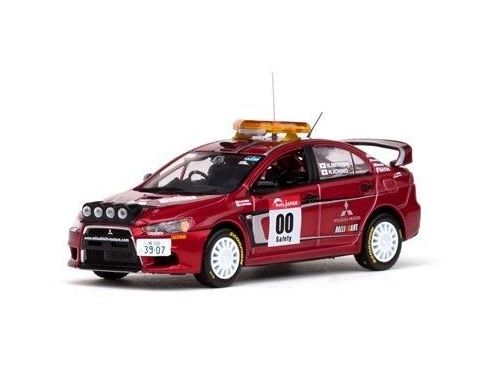 Vitesse VE43440 MITSUBISHI LANCER EVO X N.00 JAPAN RALLY 2010 MYOSHI-ICHINO 1:43 Modellino