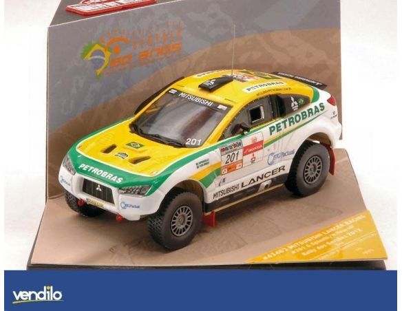 Vitesse VE43463 MITSUBISHI L RACING N.201 2nd RALLY D.SERTOES 2012 SPINELLI-YOUSSEF 1:43 Modellino