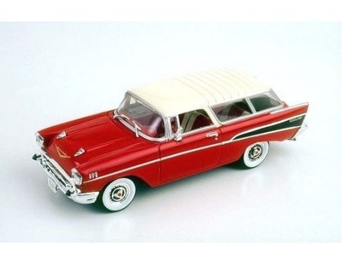 Vitesse V98046 CHEVROLET NOMAD 1957 RED & IVORY Modellino