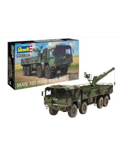 REVELL RV03367 MAN 10t TRUCK 8x8 KIT 1:35 Modellino