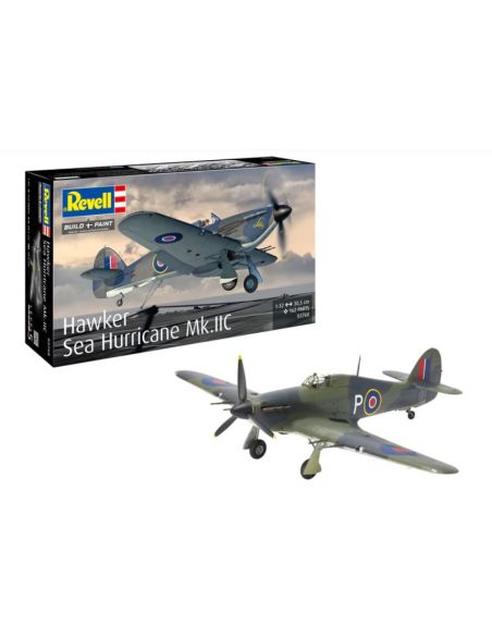 REVELL RV03768 HAWKER SEA HURRICANE Mk.IIC KIT 1:32 Modellino