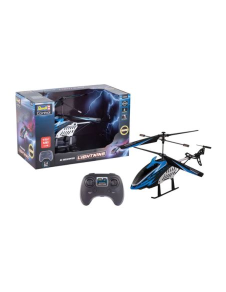 REVELL RV23806 ELICOTTERO RADIOCOMANDO HELICOPTER LIGHTNING cm 23 Modellino