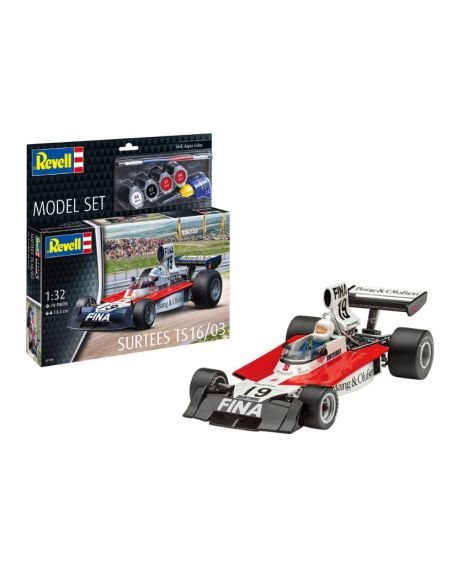REVELL RV67739 SURTEES TS16/03 MODEL SET KIT 1:32 Modellino