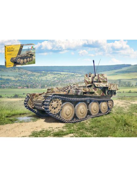 ITALERI IT96461 Sd.Kfz. 140 FLAKPANZER 38 GEPARD KIT 1:35 Modellino