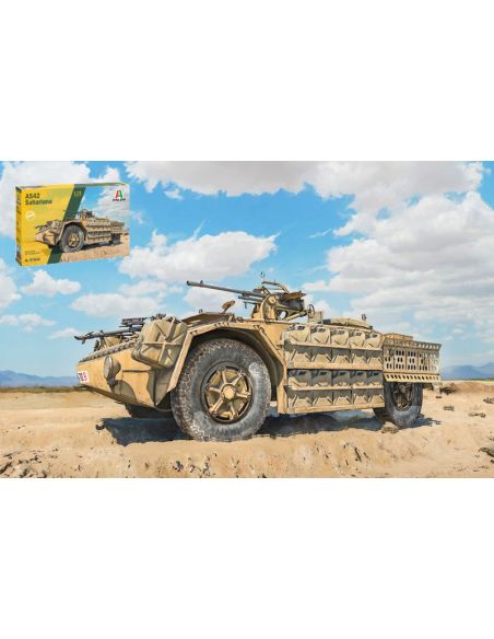 ITALERI IT97044 AS 42 SAHARIANA KIT 1:72 Modellino