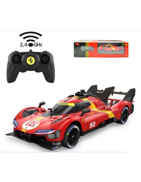 MONDO MOTORS MM63846 FERRARI 499 N.50 WINNER 24 H LE MANS 2024 RADIOCOMANDO 1:24 Modellino
