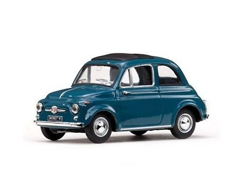 Vitesse VE24507 FIAT 500 D 1964 BLUE 1/43 Modellino