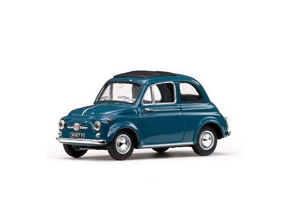 Vitesse VE24507 FIAT 500 D 1964 BLUE 1/43 Modellino