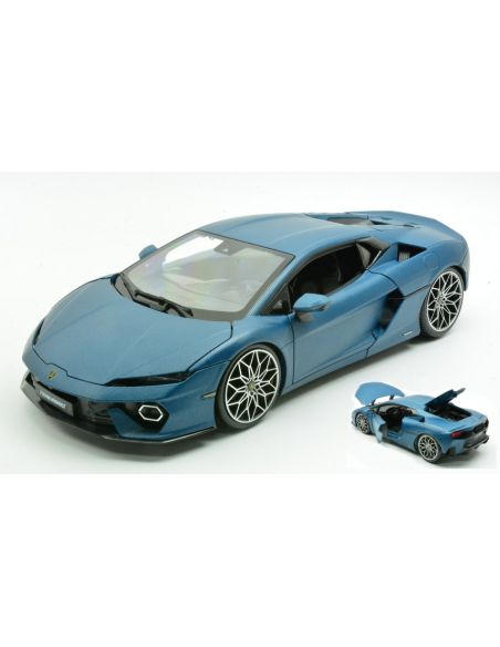BBURAGO BU11052B LAMBORGHINI TEMERARIO 2025 MATT BLUE 1:18 Modellino