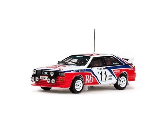 Vitesse VE42064 AUDI QUATTRO RALLY n.11 1/43 MC1982 Modellino