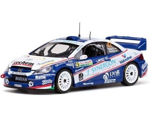 Vitesse VE43044 PEUGEOT 307WRC RALLY BULGARIA 1/43 Modellino