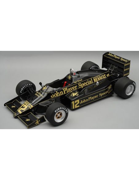 TECNOMODEL TMD18347A LOTUS 94T EUROPEAN GP 1983 N.MANSELL C/VETRINA 1:18 Modellino