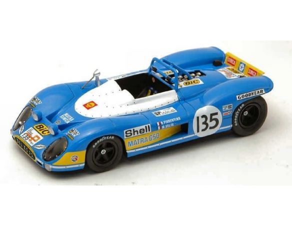 Bizzare BZ327 MATRA SIMCA MS 650 N.135 T.AUTO 1971 Modellino