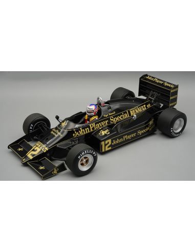 TECNOMODEL TMD18400A LOTUS 94T EUROPEAN GP 1983 N.MANSELL C/VETRINA E PILOTA 1:18 Modellino