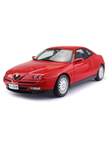 LAUDO RACING LM192A ALFA ROMEO GTV T.S.1995 RED 1:18 Modellino