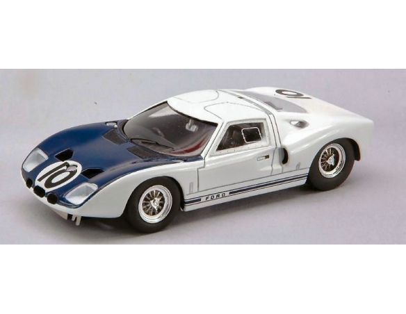 Bizzare BZ329 FORD GT 40 N.10 LM TEST APR.'64 1:43 Modellino