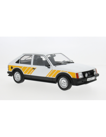 MODELCARGROUP MCG18534 OPEL KADETT D GTE 1983 WHITE/YELLOW 1:18 Modellino