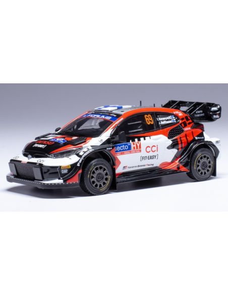 IXO MODEL RAM947 TOYOTA GR YARIS WRC N.69 RALLY FINLAND 2024 ROVANPERA-HALTTUNEN 1:43 Modellino