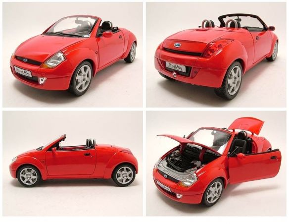 Welly By Replicars 2523 FORD STREET KA 2003 VARI COLORI 1/18 Modellino