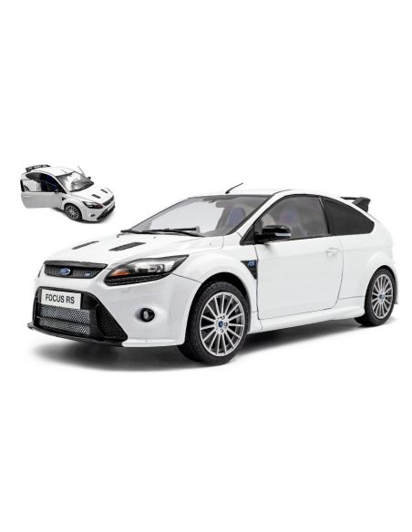 SOLIDO SL1813102 FORD FOCUS RS MK2 2009 PLUS FROZEN WHITE 1:18 Modellino