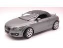 Welly WE0345G AUDI TT ROADSTER SOFT TOP GUN SILVER 1:18 Modellino
