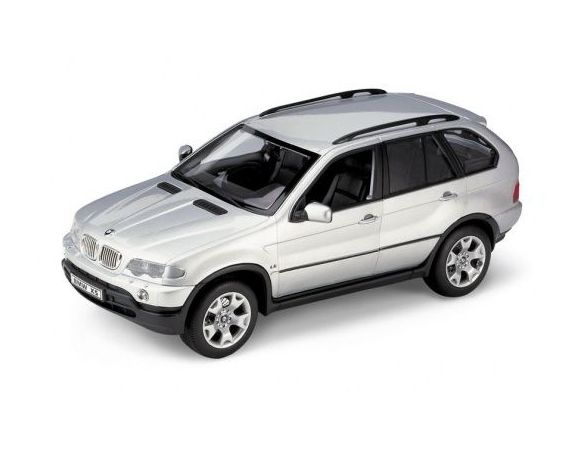 Welly WE1023 BMW X 5 2003 SILVER 1:18 Modellino
