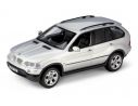 Welly WE1023 BMW X 5 2003 SILVER 1:18 Modellino