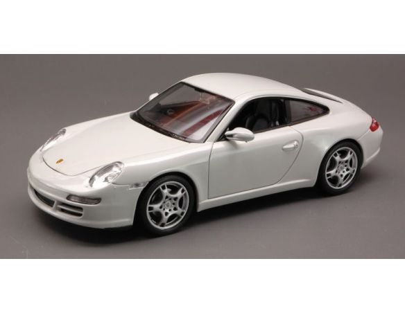 Welly WE1059 PORSCHE 911 (997) CARRERA S 2004 WHITE 1:24 Modellino