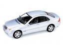 Welly WE1200 MERCEDES C CLASS 2002 SILVER 1:18 Modellino