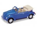 Welly WE1208 VW BEETLE CONVERTIBLE 1970 BLUE 1:24 Modellino